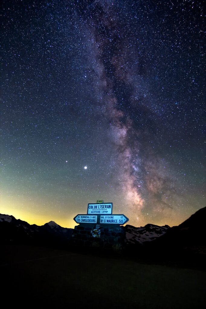 Col de l'Iseran Jupiter et Saturne